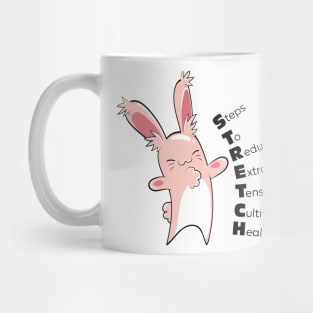 Stretch Bunny Mug